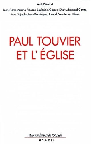 Paul touvier et l&rsquo;église, rapport de la commission historique instituée par le Cardinal Decourtray