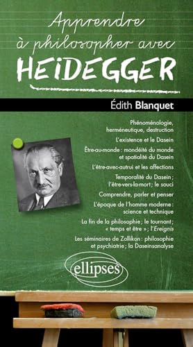 Apprendre à philosopher avec Heidegger