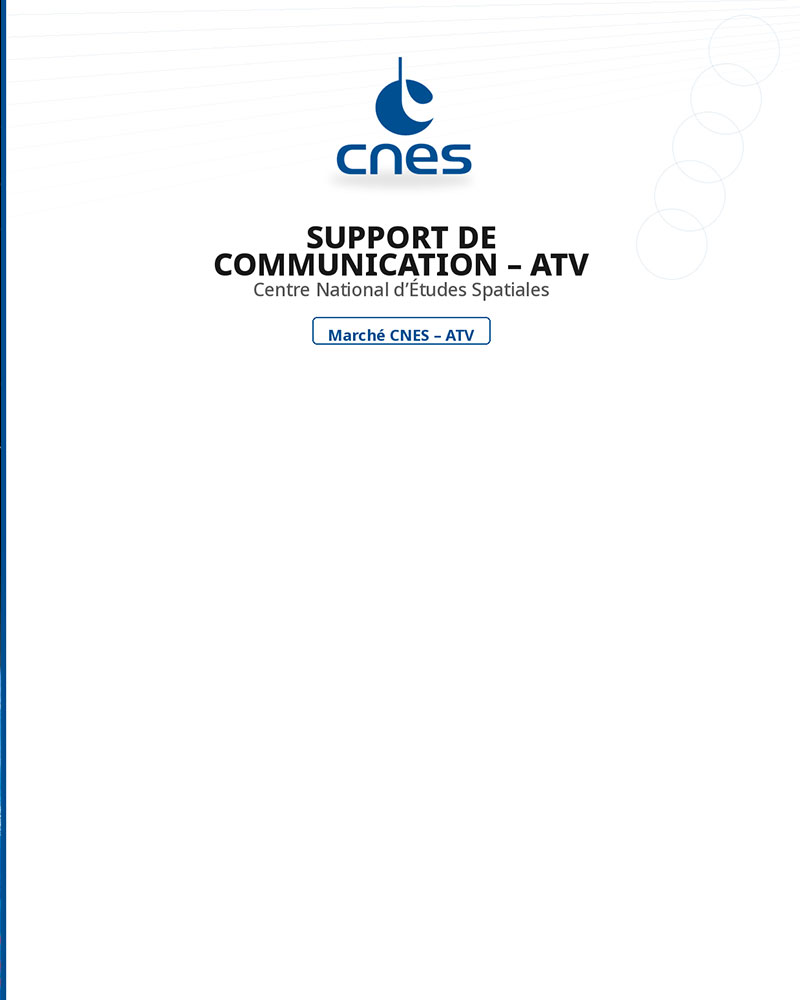 Support de communication missions ATV